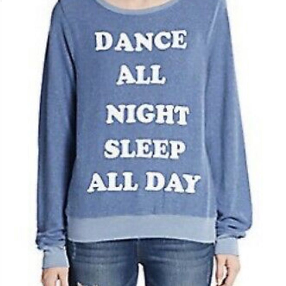 Wildfox "Dance All Night Sleep All Day" Jumper